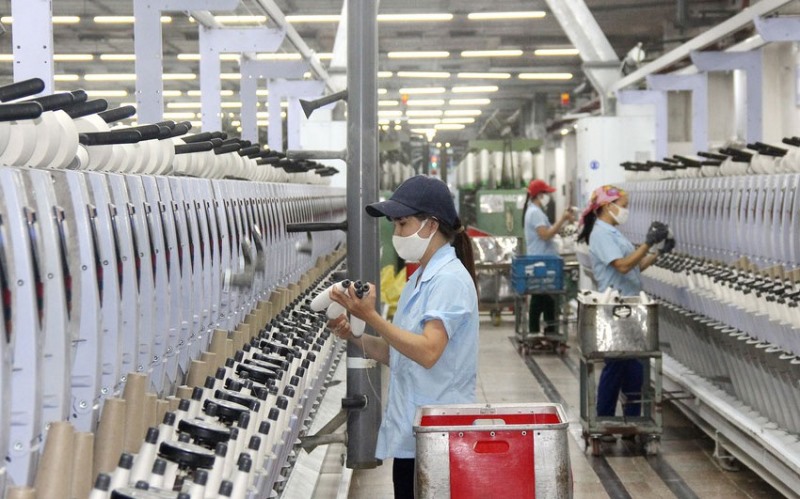 Nguyên liệu đầu vào của ngành dệt may còn phụ thuộc nhiều vào nhập khẩu.