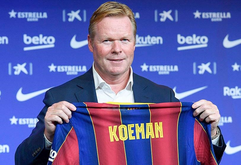 Koeman lên tiếp quản trong giai đoạn khủng hoảng của Barcelona.  Ảnh: AFP