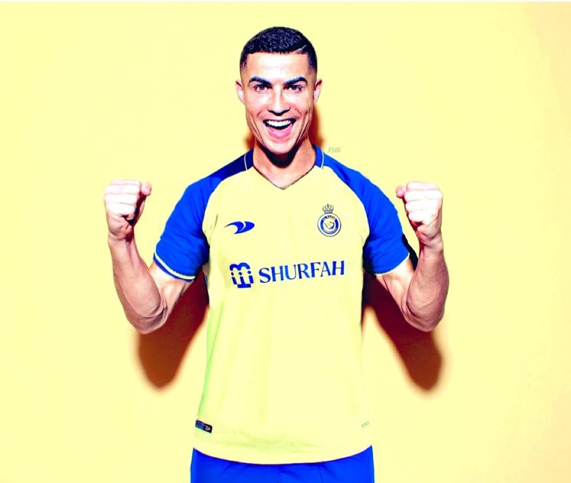 Ronaldo trong màu áo Al Nassr.  Ảnh: AFP