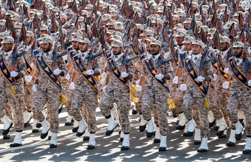 Lực lượng Vệ binh Cách mạng Iran. Ảnh: AFP