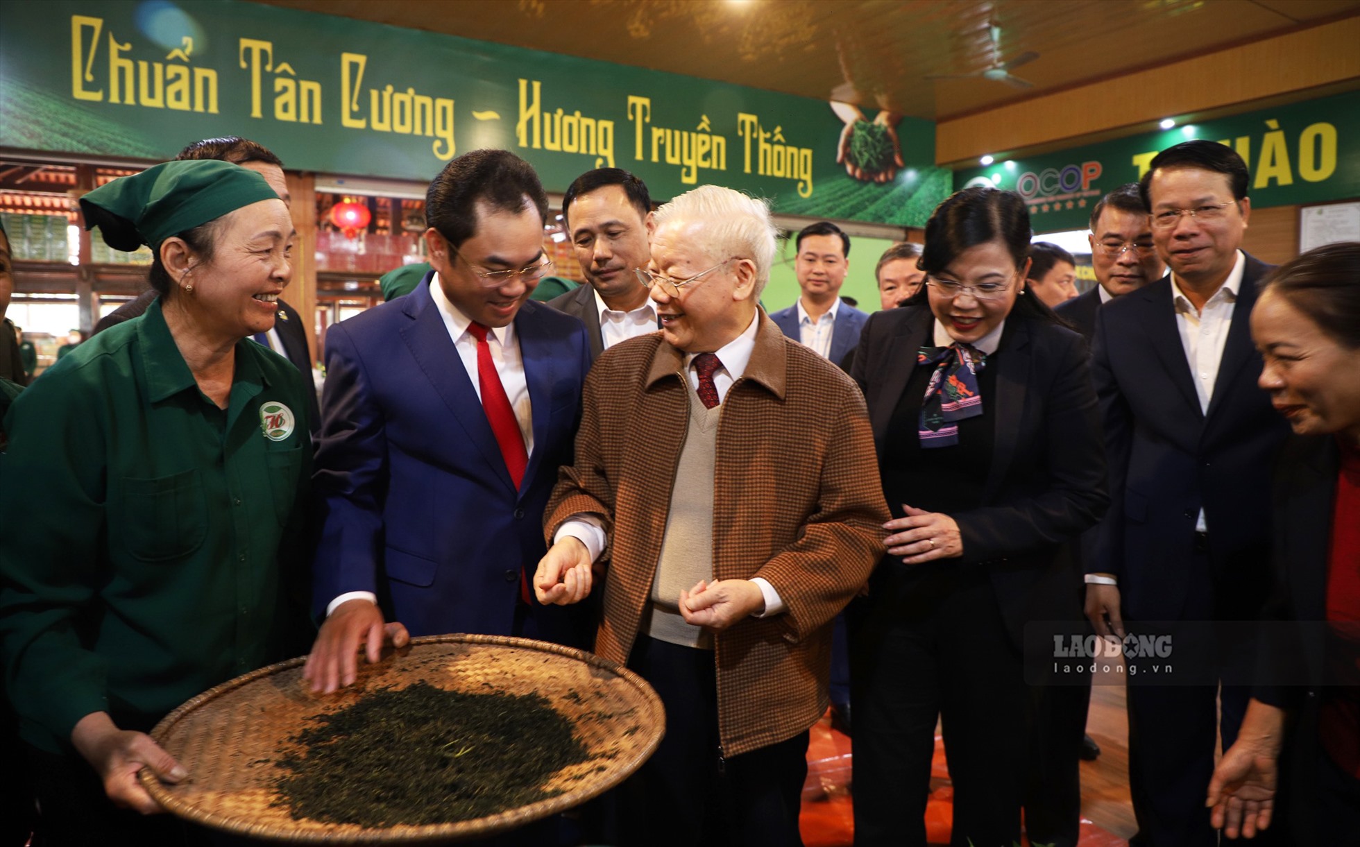 HTX chè Hảo Đạt thành lập năm 2016, với 41 thành viên trực tiếp và liên kết, tiền thân là một tổ hợp tác sản xuất, kinh doanh chè. Hiện cung cấp ra thị trường khoảng 300 tấn chè búp khô/năm.