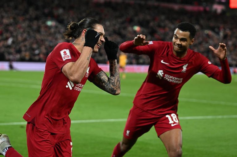 Gakpo và Nunez sẽ giúp Liverpool trở lại.  Ảnh: AFP