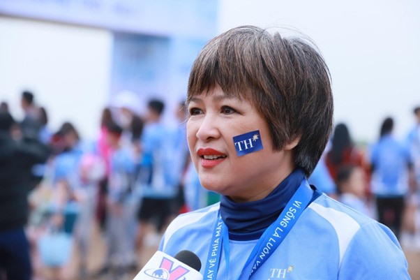 Bà Trần Thị Quyên – Giám đốc Nhân sự Tập đoàn TH.