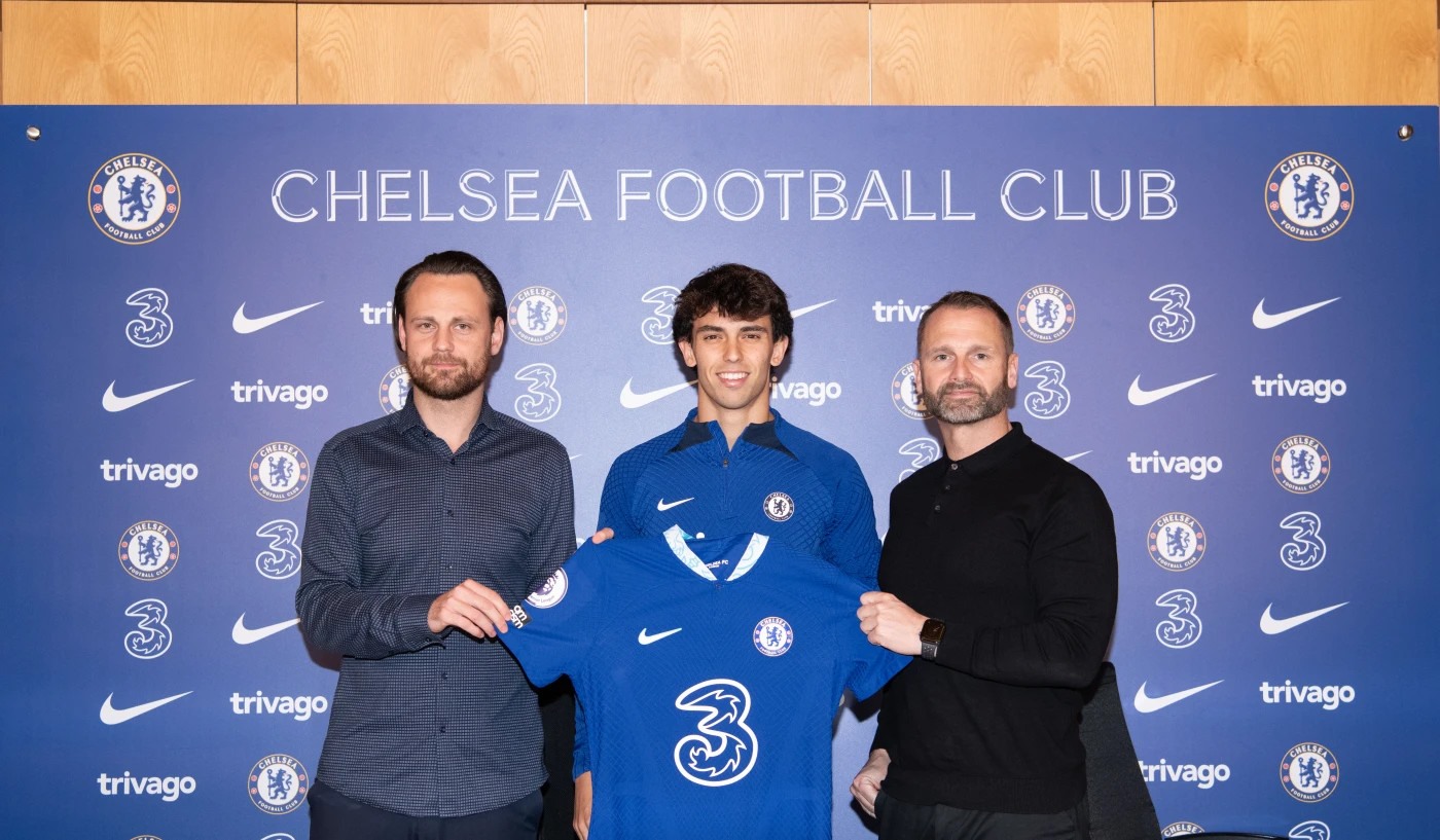 Felix ra mắt Chelsea.  Ảnh: AFP