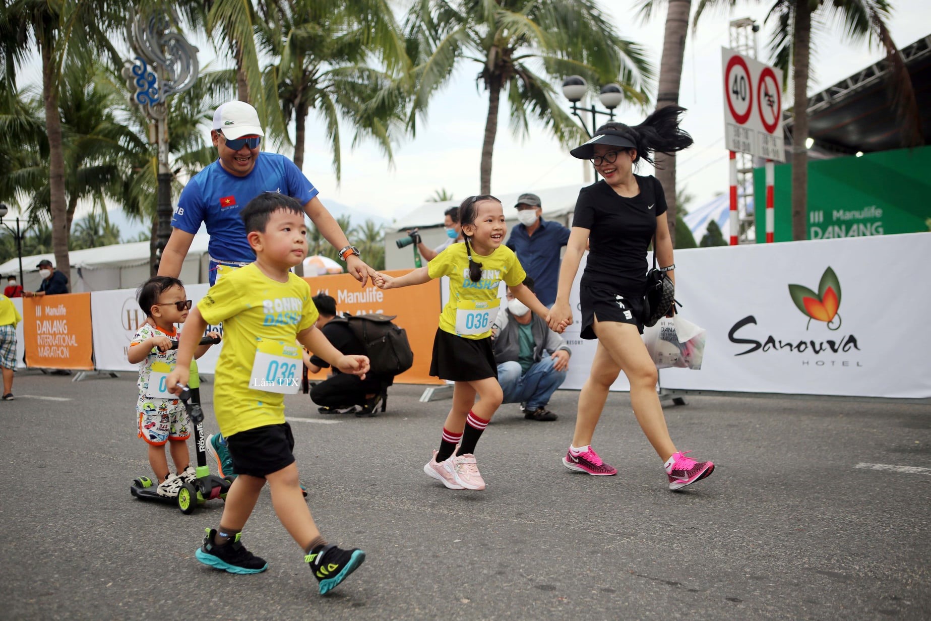 Giải chạy bộ tại Đà Nẵng năm 2022 đã thu hút trên 5.000 vận động viên không chuyên tham gia. Ảnh: Ánh Dương