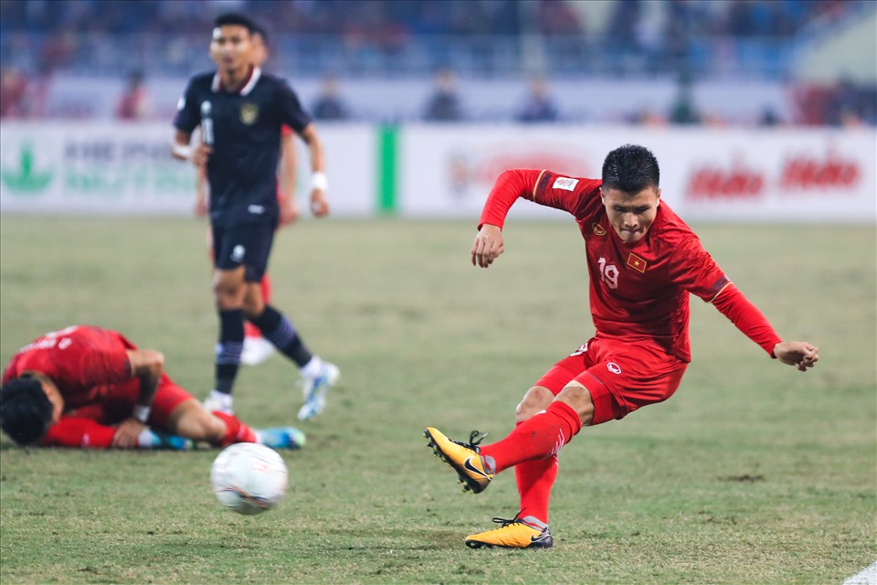 Quang Hải được kỳ vọng sẽ ghi bàn cho ĐT Việt Nam ở chung kết AFF Cup 2022.  Ảnh: Minh Dân