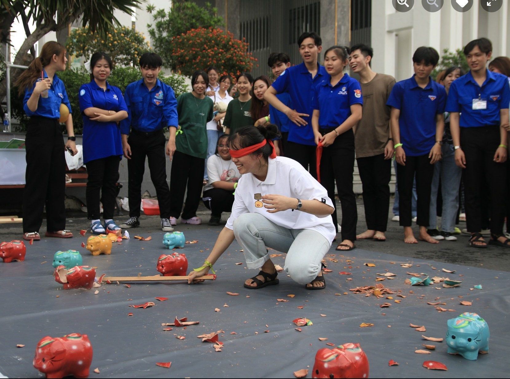 Sinh viên Trường Đại học Văn Hiến