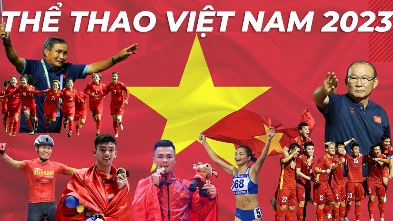Thể thao Việt Nam trong năm 2023 đặt ra nhiều mục tiêu quan trọng tại các đấu trường khu vực và châu lục như SEA Games 32, ASIAD 19,... Ảnh đồ hoạ: Lê Vinh