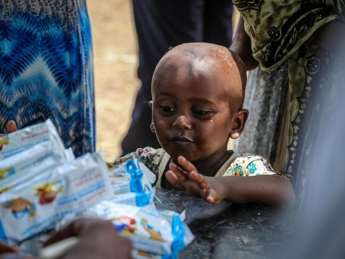 WFP cho biết thế giới đang đối mặt với cuộc khủng hoảng lương thực với quy mô chưa từng có, lớn nhất trong lịch sử hiện đại“. Ảnh: WFP