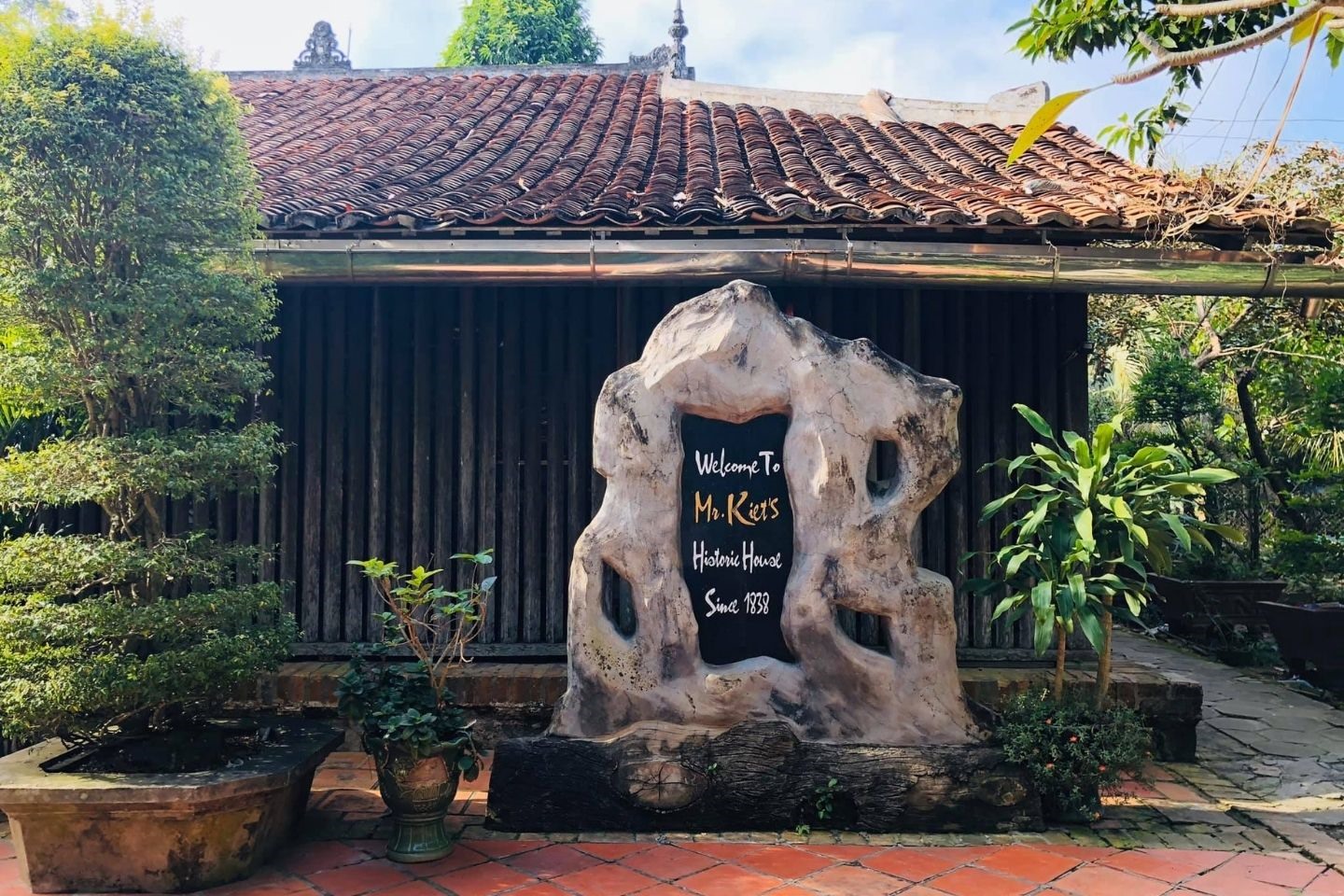Nhà cổ ông Kiệt. Ảnh: MIA