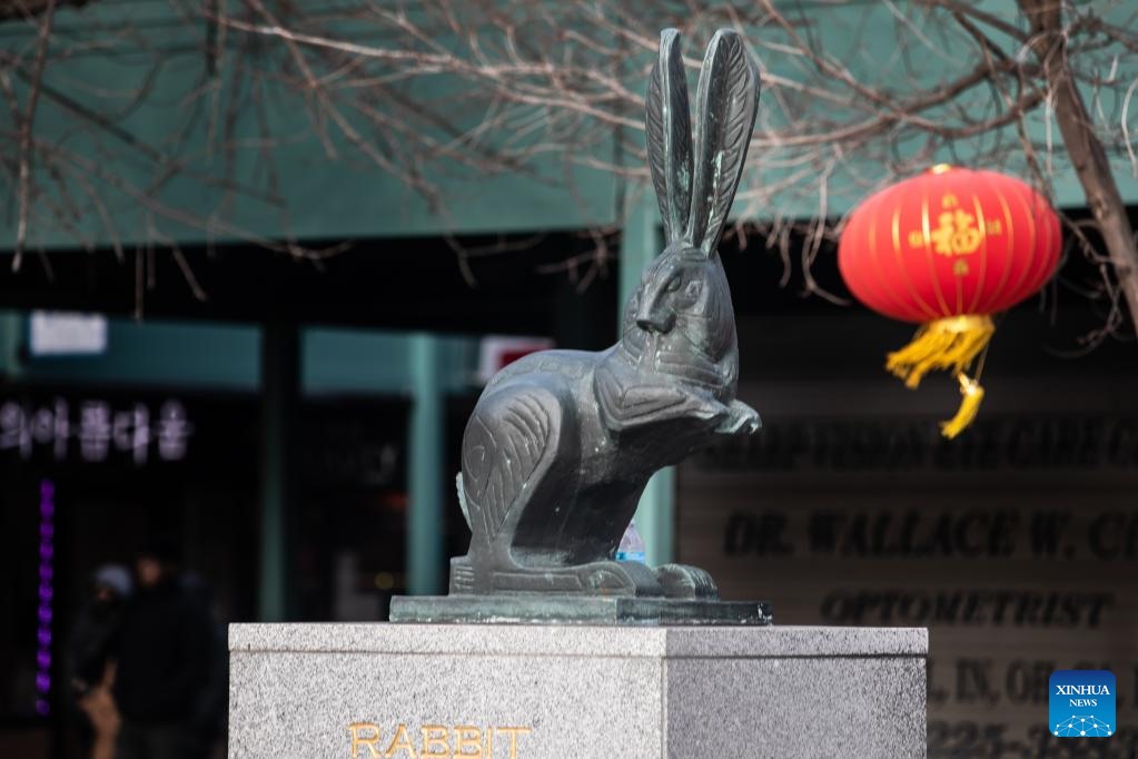 Tại Trung Quốc, năm Thỏ được xem là một năm tốt lành, năm của tình bạn. Ảnh: Vincent D. Johnson/Xinhua