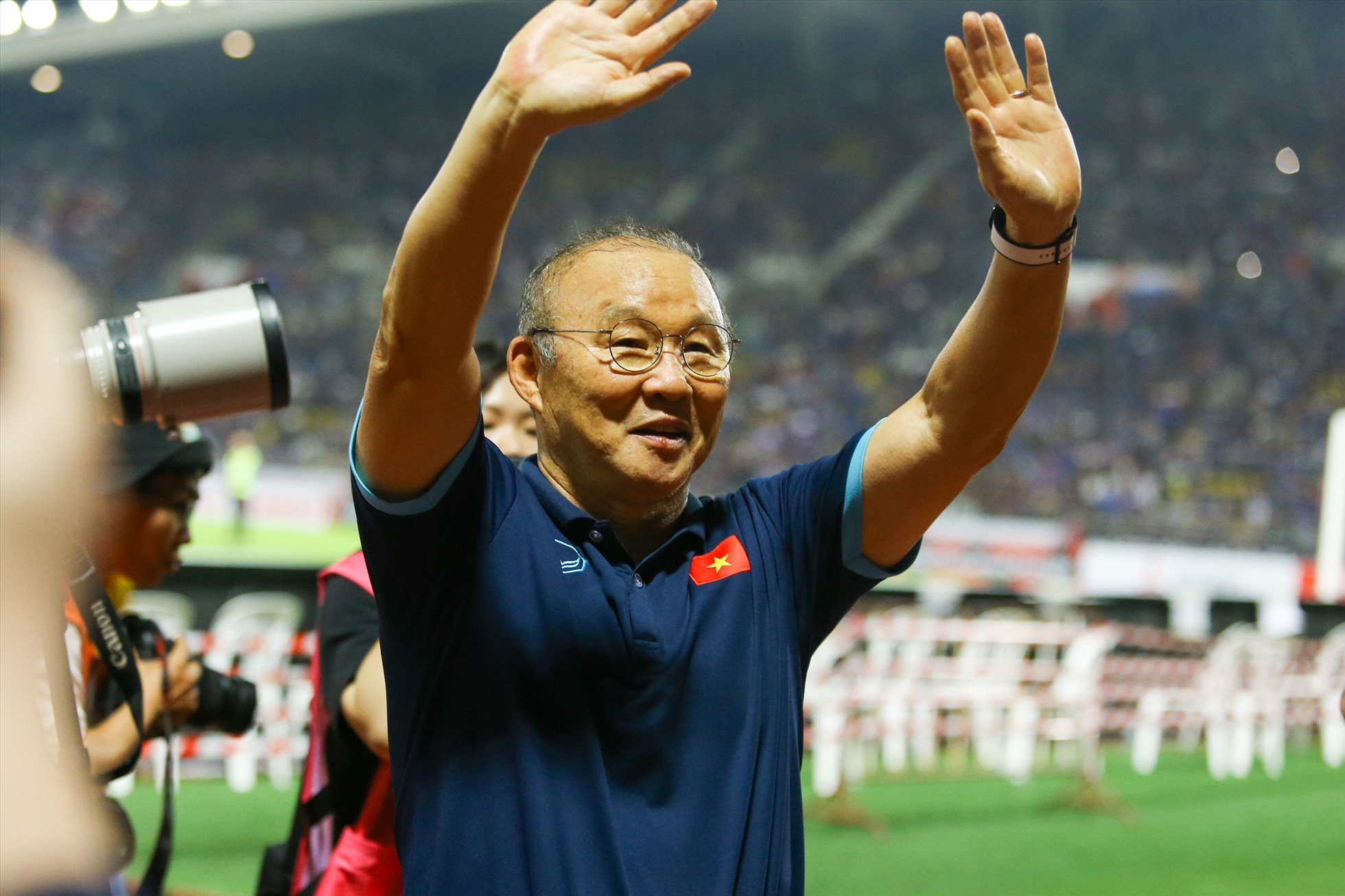Huấn luyện viên Park Hang-seo chia tay tuyển Việt Nam sau AFF Cup 2022. Ảnh: Thanh Vũ.