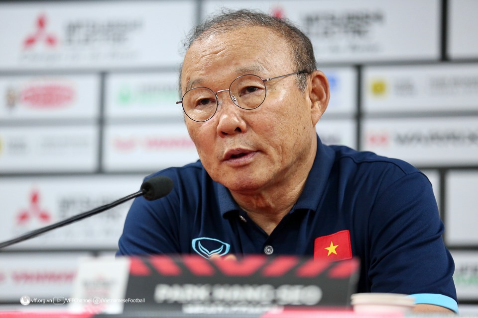 Ông Park là huấn luyện viên thành công nhất của bóng đá Việt Nam. Ảnh: VFF.