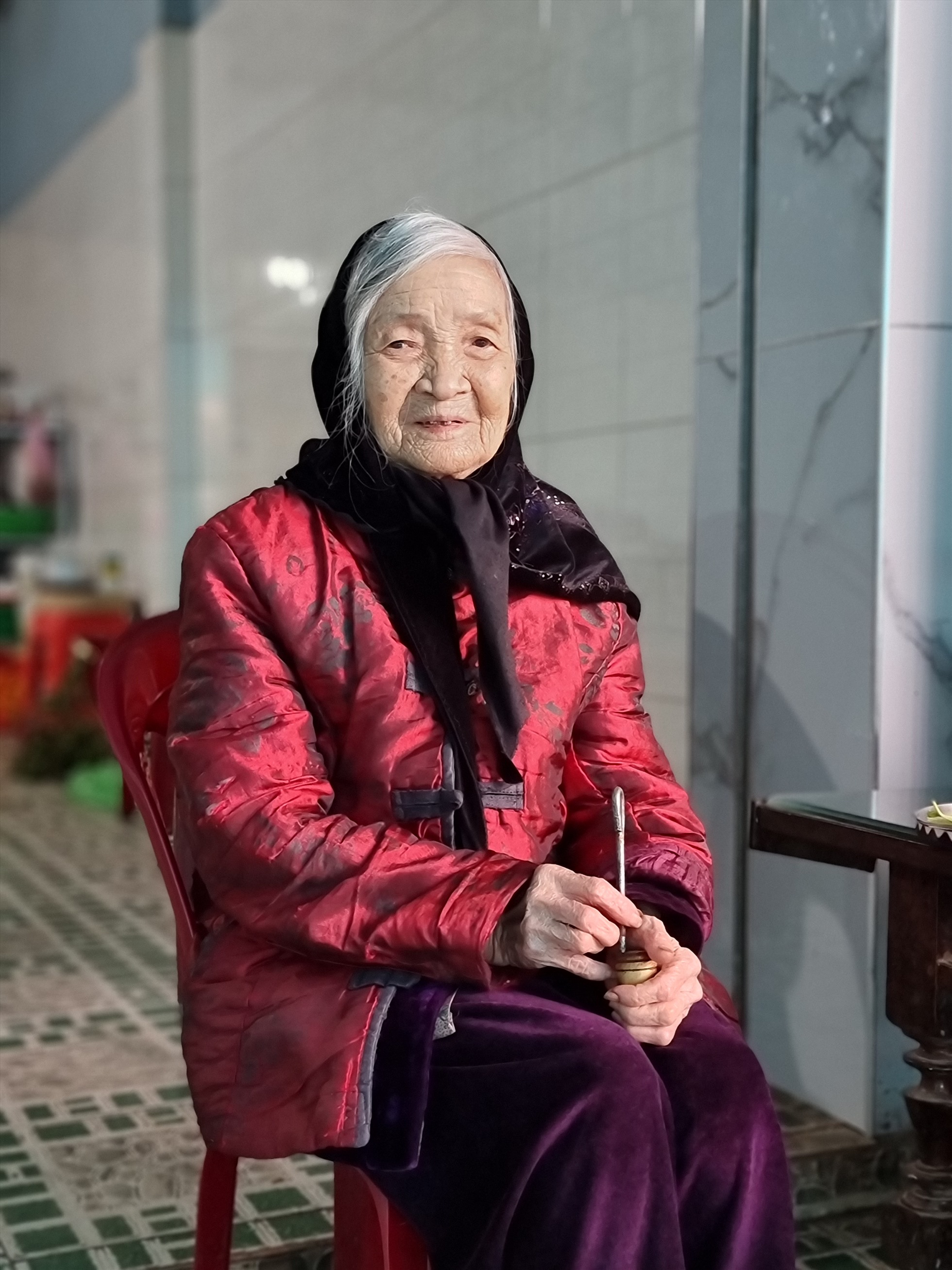 Bà nội Quang Linh Vlogs. Ảnh: Quang Đại