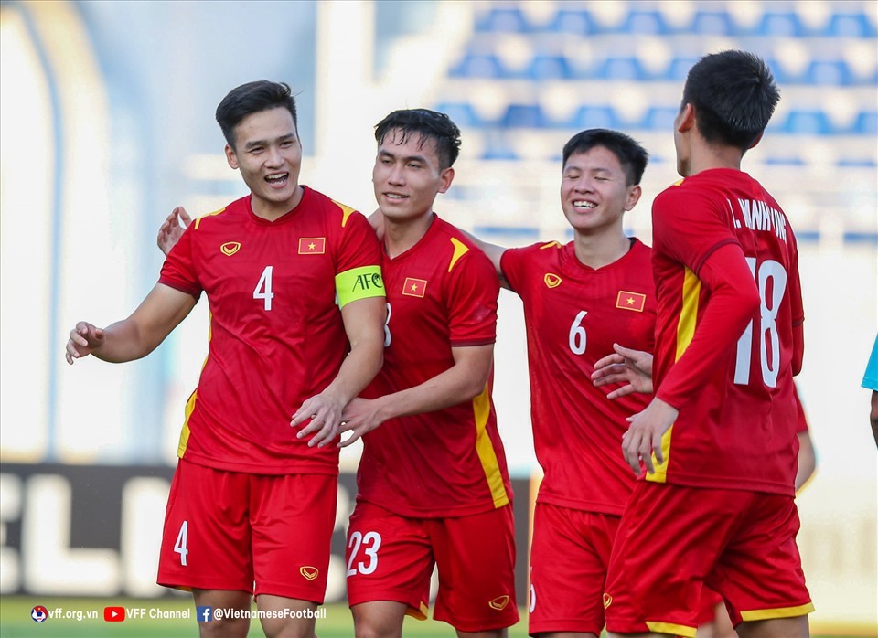 U23 Việt Nam sẽ tham dự SEA Games 32 và vòng loại U23 Châu Á 2024. Ảnh: VFF