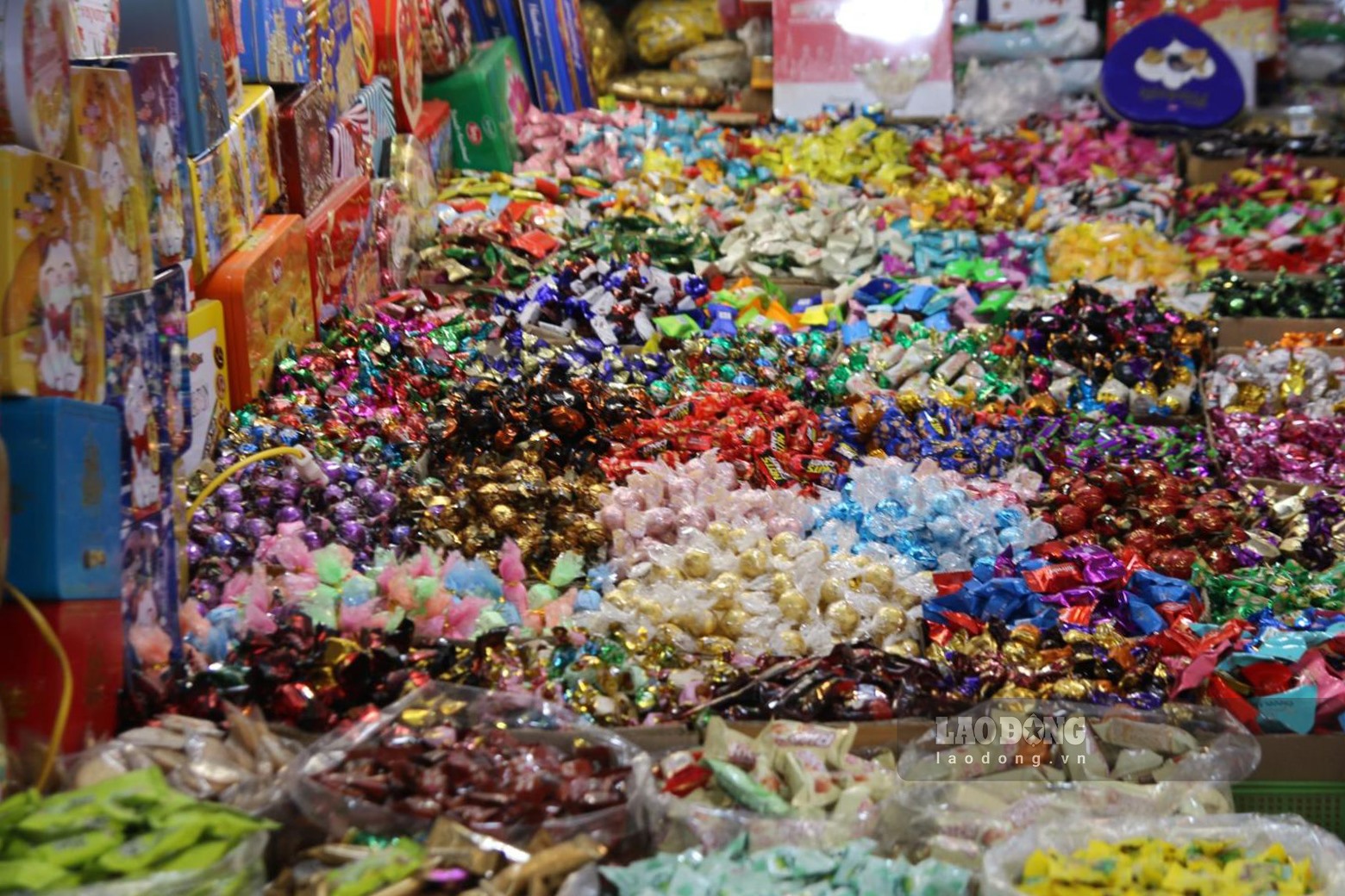 Theo ghi nhận, các loại kẹo tại đây có giá từ 150.000 đồng - 250.000 đồng/cân tùy theo loại.