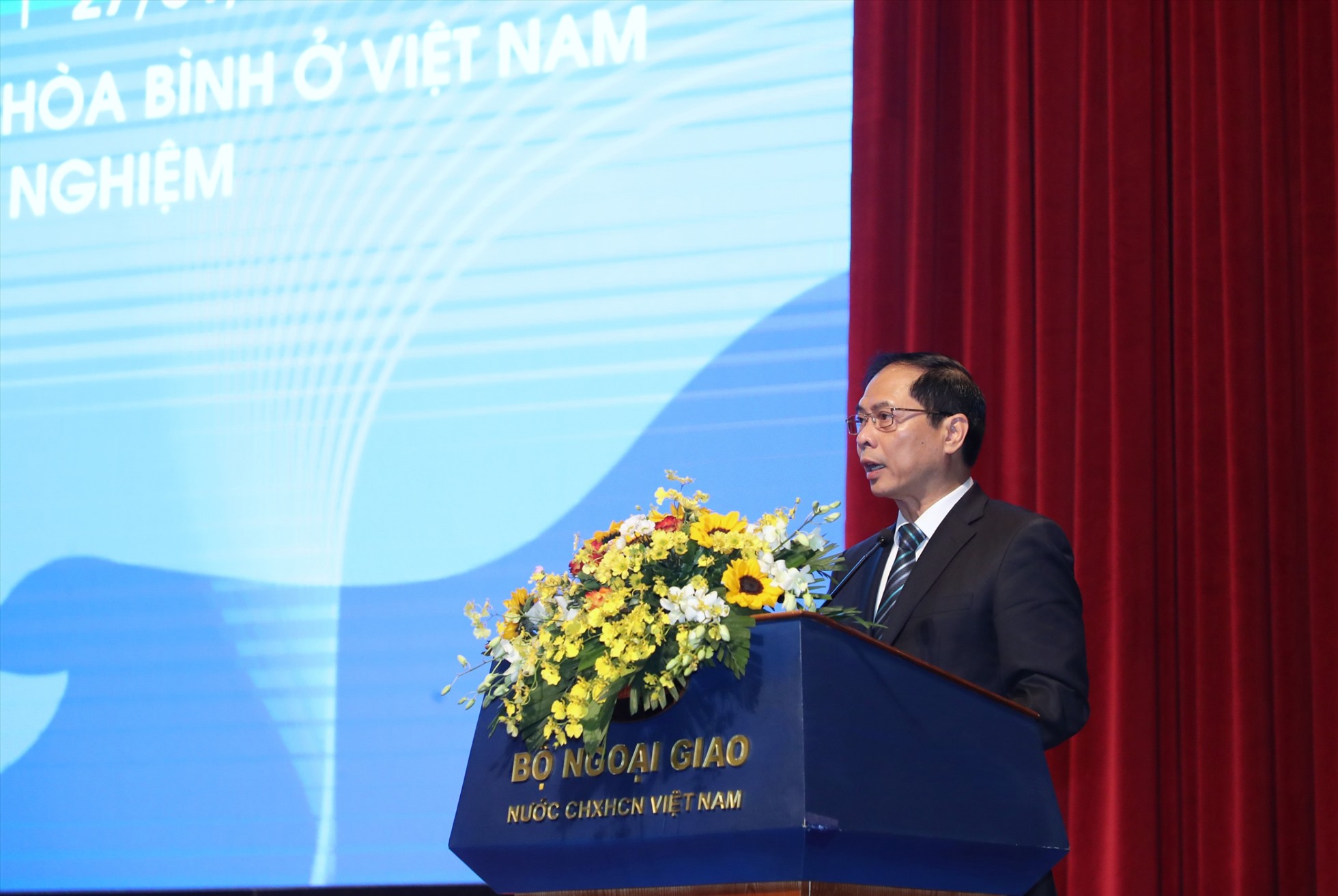 Bộ trưởng Ngoại giao Bùi Thanh Sơn. Ảnh: Hải Nguyễn