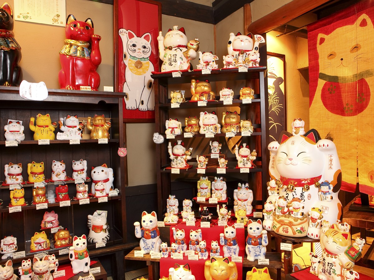 Bảo tàng mèo Maneki-Neko ở thành phố Seto, tỉnh Aichi, Nhật Bản. Ảnh: Aichi Now