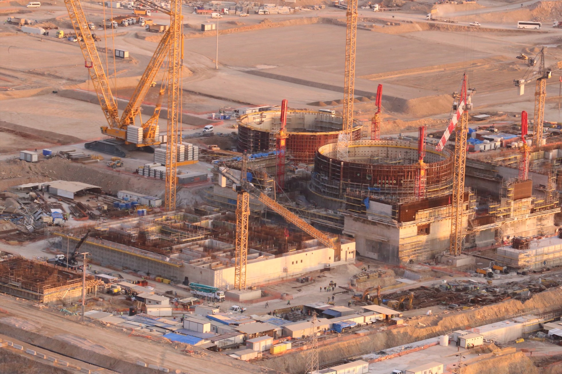 Nga xây dựng nhà máy điện hạt nhân Akkuyu ở Thổ Nhĩ Kỳ. Ảnh: Wiki