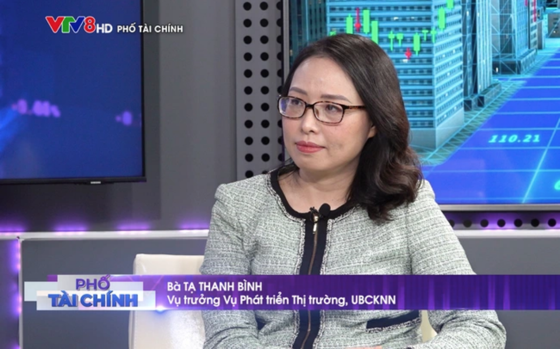 Bà Tạ Thanh Bình, Vụ trưởng Vụ Phát triển thị trường, Ủy ban Chứng khoán Nhà nước. Ảnh: Phố Tài chính