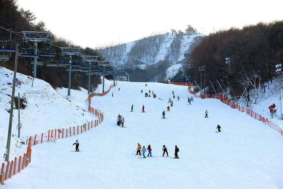 Công viên tuyết Phoenix Pyeongchang hứa hẹn mang đến nhiều trải nghiệm thú vị cho du khách. Ảnh: KTO