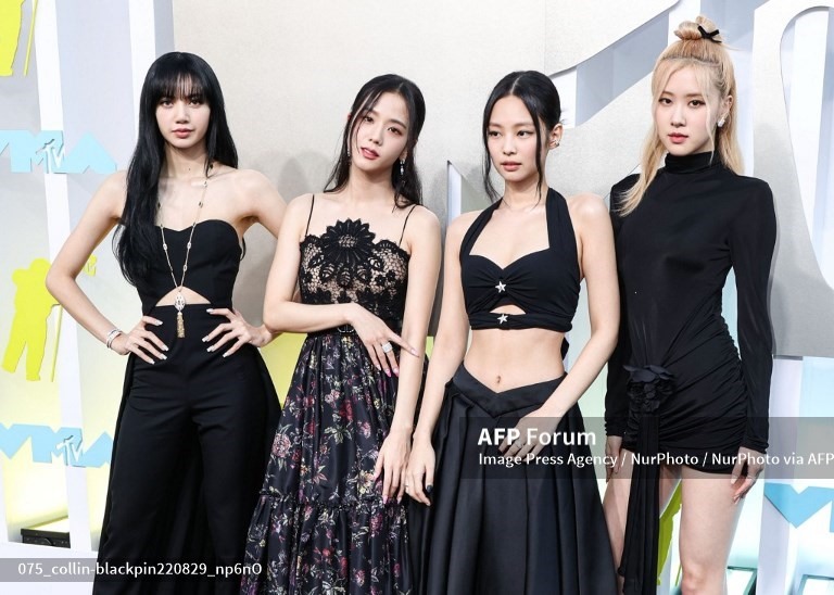 Blackpink hiện là nhóm nhạc nữ nổi tiếng nhất của Hàn Quốc. Ảnh: AFP.