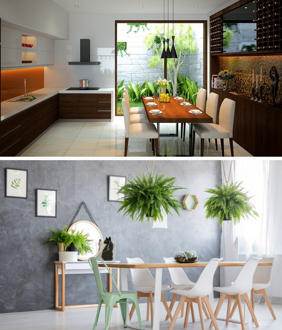 100 Mẫu trang trí phòng ăn ý tưởng decor đẹp hiện đại mới năm 2022