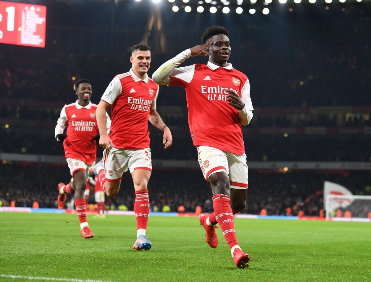 Arsenal mùa này đã sở hữu nhiều cầu thủ có bản lĩnh thực thụ để đứng vững trong mọi tình huống. Ảnh: AFP