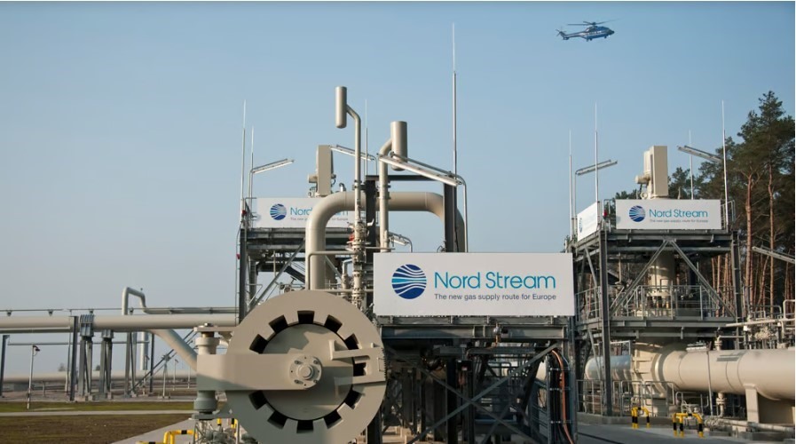 Một đoạn của đường ống Nord Stream 2. Ảnh: AFP