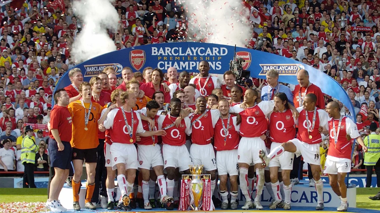 Sẽ là sự tiếc nuối lớn, nếu hình ảnh này không đến với Arsenal ở cuối mùa giải năm nay.  Ảnh: AFP