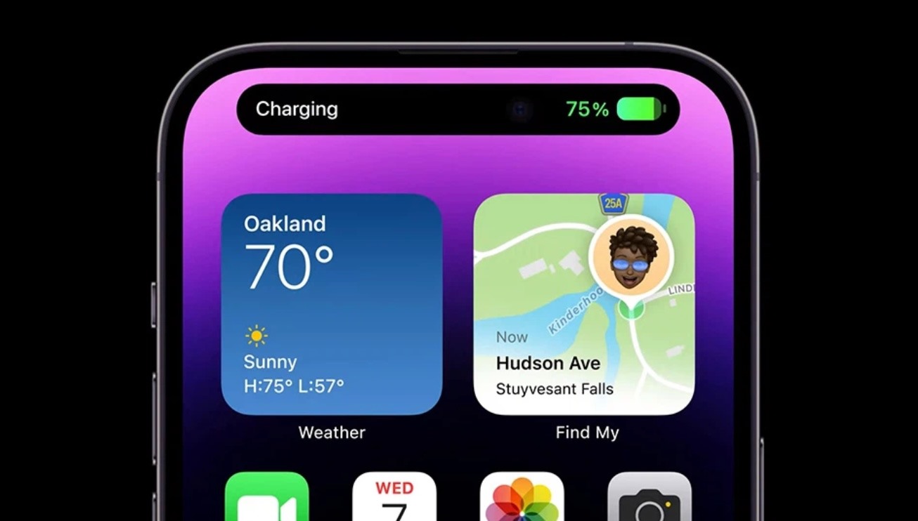 Dynamic Island là điểm nhấn mà nhiều người mong chờ trên dòng iPhone tiếp theo, bên cạnh cổng sạc USB-C. Ảnh: Apple