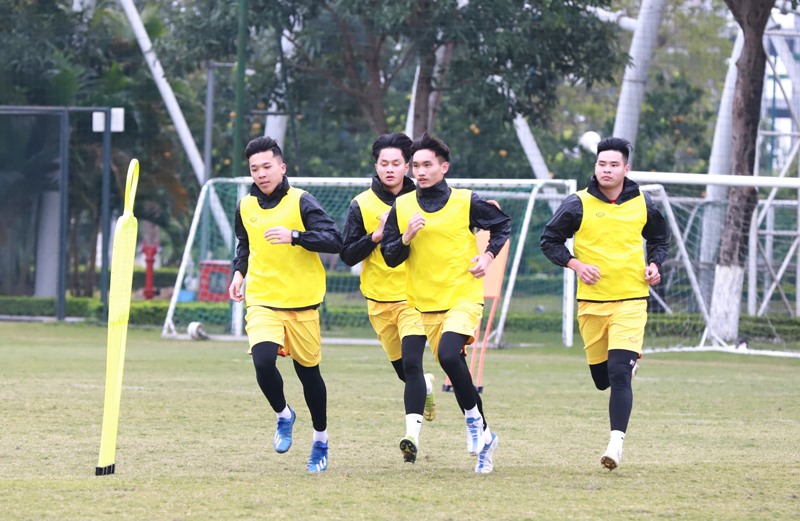 Mục tiêu của U20 Việt Nam là giành suất dự vòng chung kết U20 World Cup. Ảnh: VFF