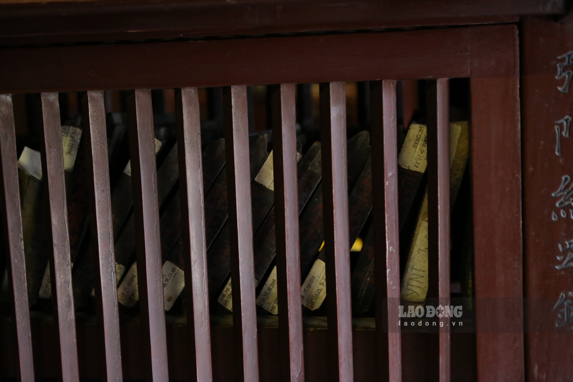 . Với các giá trị khoa học, lịch sử đặc sắc, Mộc bản chùa Vĩnh Nghiêm đã được UNESCO vinh danh là di sản tư liệu khu vực châu Á - Thái Bình Dương, năm 2012. Ảnh: Nguyễn Kế