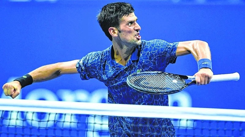 Tay vợt 35 tuổi toàn thắng 12 trận đánh đơn trong tháng 1. Ảnh: ATP
