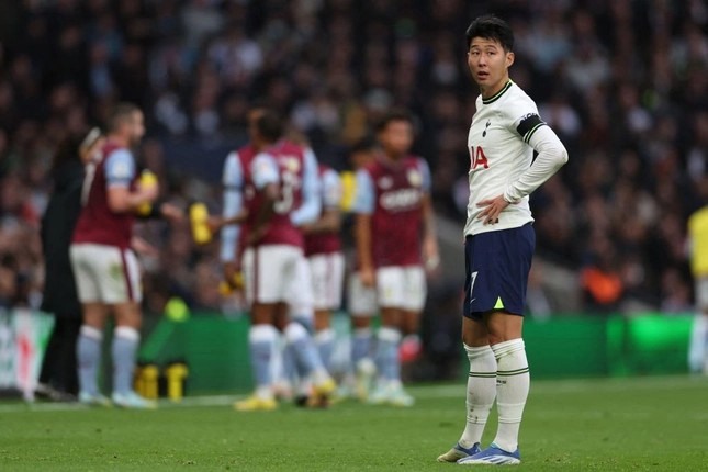 Son Heung-Min là hiện thân cho sự bất ổn của Tottenham ở mùa giải năm nay.  Ảnh: AFP