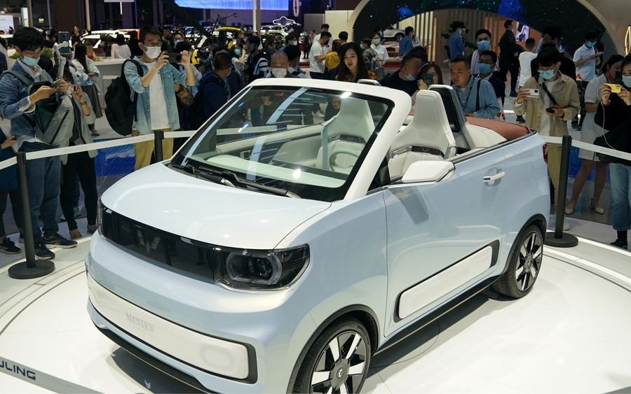 Hongguang Mini đang là mẫu xe bán chạy nhất tại Trung Quốc. Ảnh: Xinhua