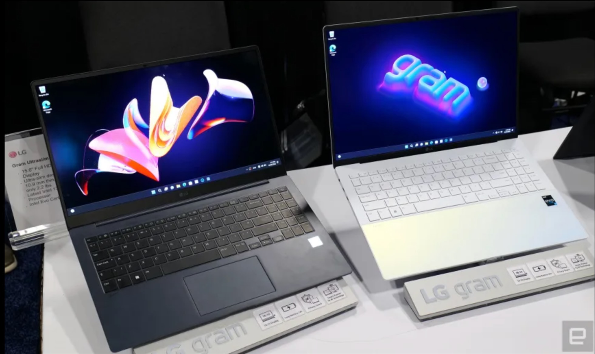 Dòng laptop đầy thú vị đến từ LG. Ảnh: Engadget