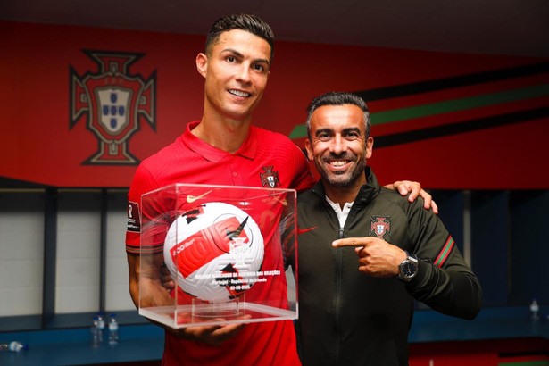 Ricardo Regufe trở thành người quản lý cá nhân của Cristiano Ronaldo vào năm 2018.   Ảnh: AFP