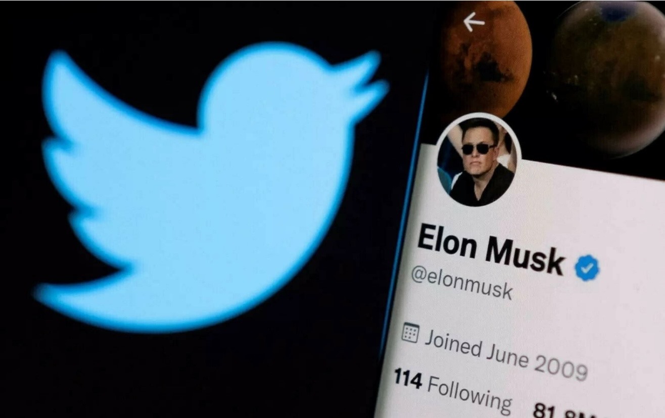 Thương vụ của Elon Musk với Twitter đã gây xôn xao trong cộng đồng mạng suốt năm 2022. Ảnh: AFP