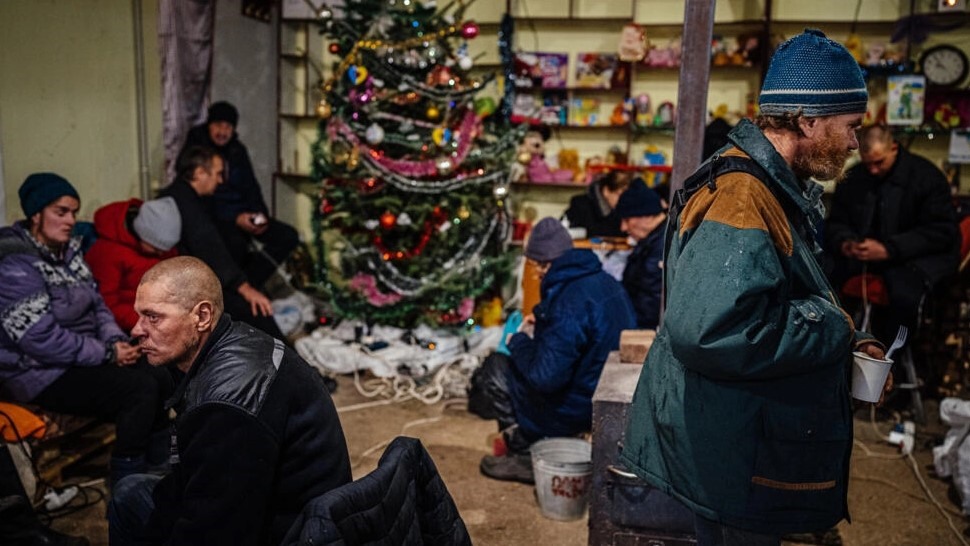 Lệnh ngừng bắn trong 36 giờ được Nga công bố dịp Giáng sinh của Chính thống giáo. Ảnh: AFP