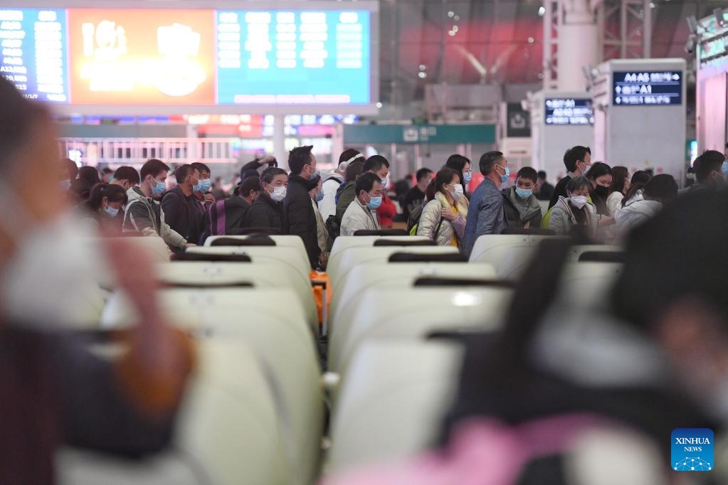 Trung Quốc dự kiến số lượng hành khách trong dịp Xuân vận năm nay tăng 99,5% so với cùng kỳ năm ngoái, đạt gần 2,1 tỉ lượt. Ảnh: Tân Hoa Xã