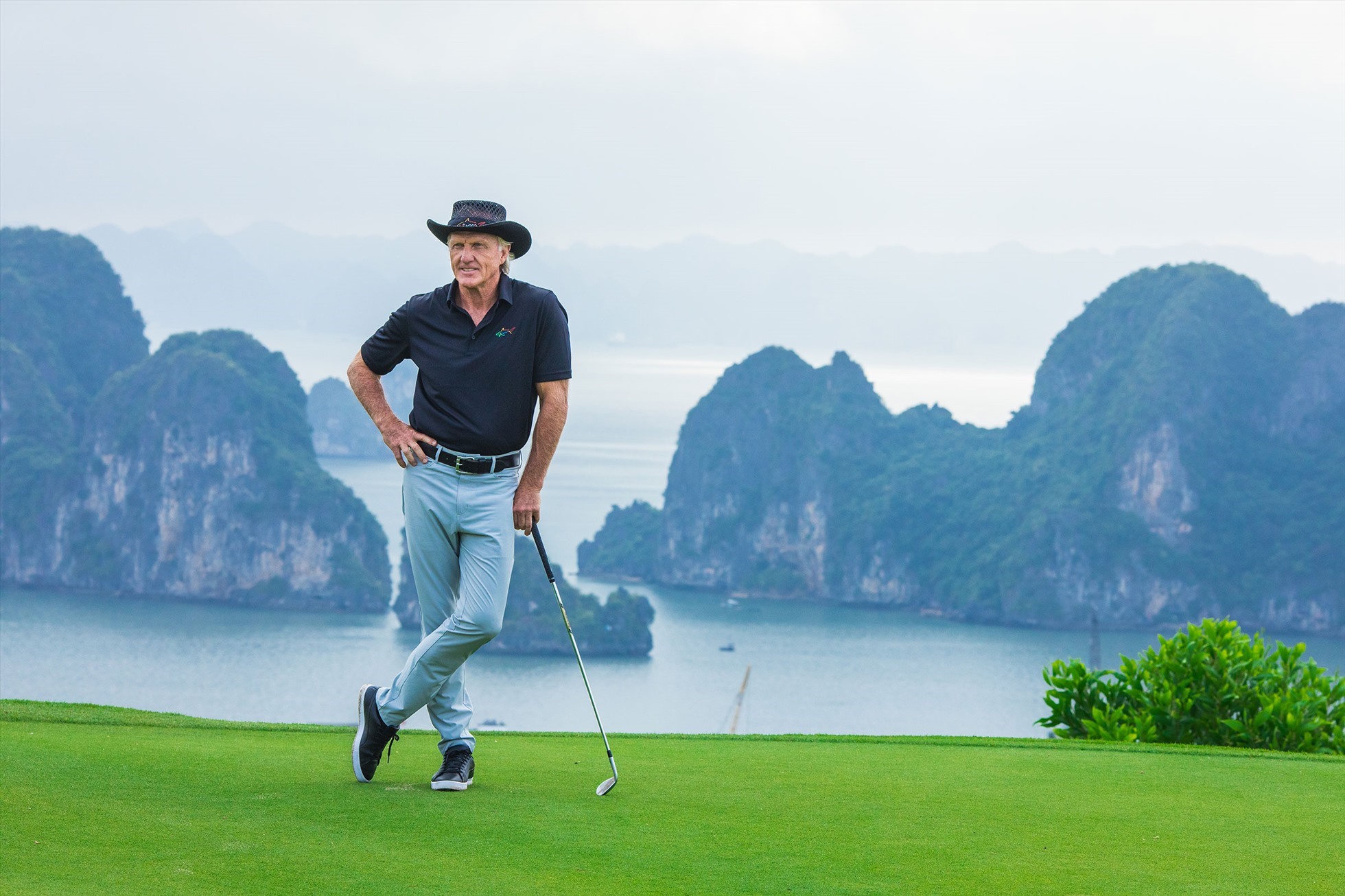 Greg Norman đã thiết kế nhiều sân golf tại Việt Nam. Ảnh: Greg Norman Golf Course Design