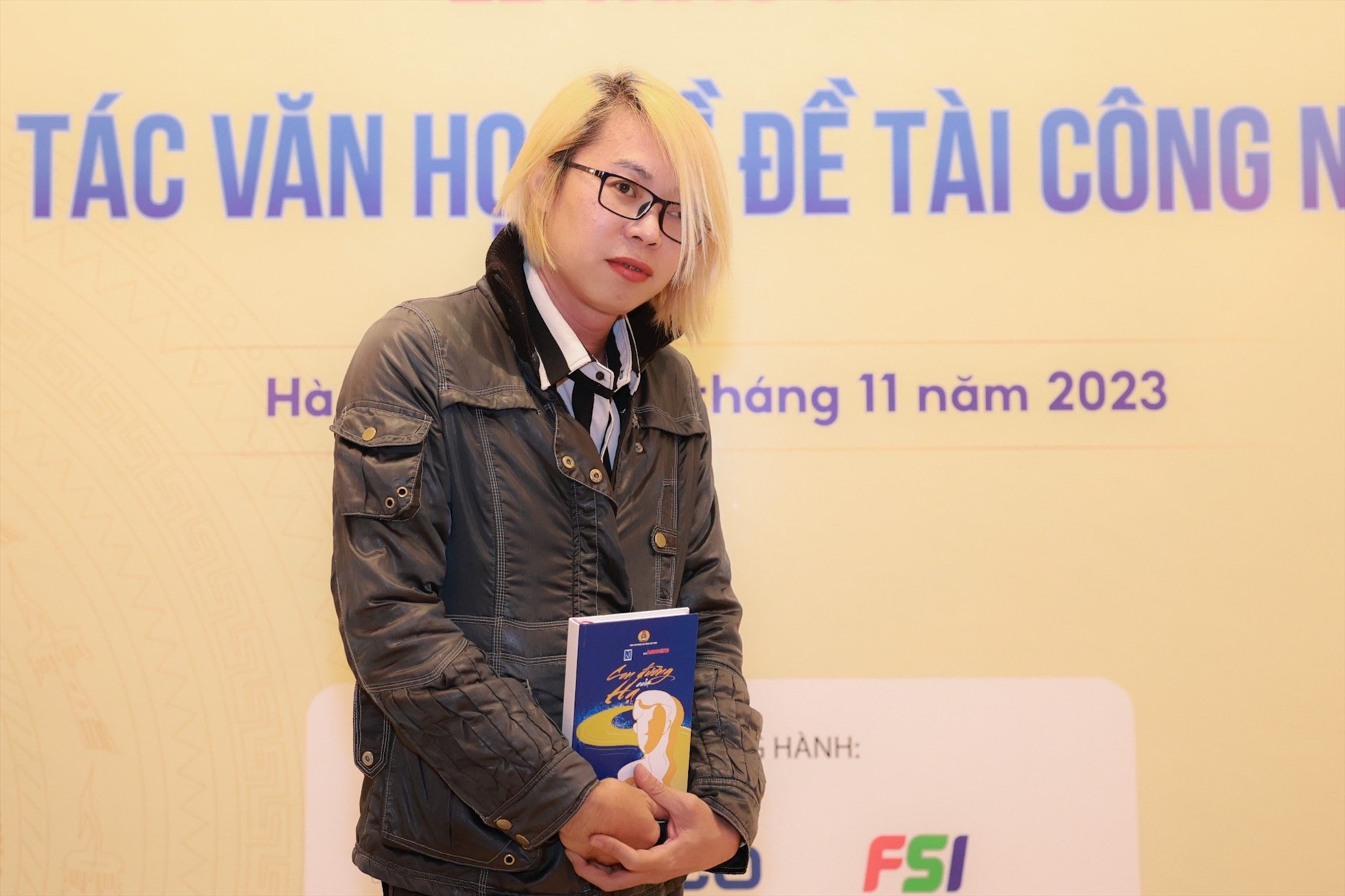 Nhà văn trẻ Tống Phước Bảo. Ảnh: Hải Nguyễn