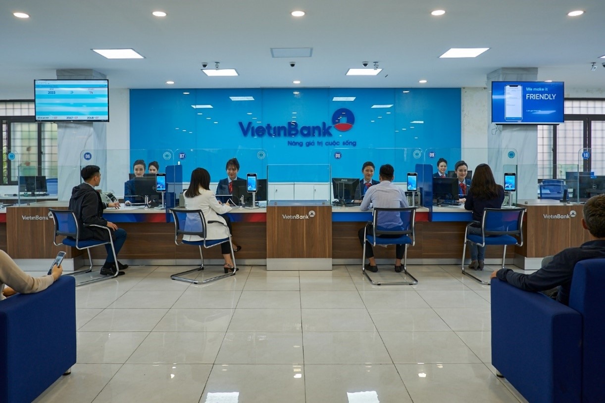 VietinBank tiếp tục có sự tăng trưởng tích cực trong hoạt động kinh doanh. Ảnh: VietinBank