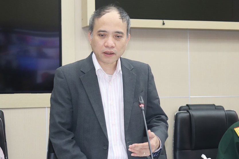 TS. Nguyễn Xuân Anh, Viện trưởng Viện Vật lý Địa cầu, Viện Hàn lâm Khoa học và Công nghệ Việt Nam.