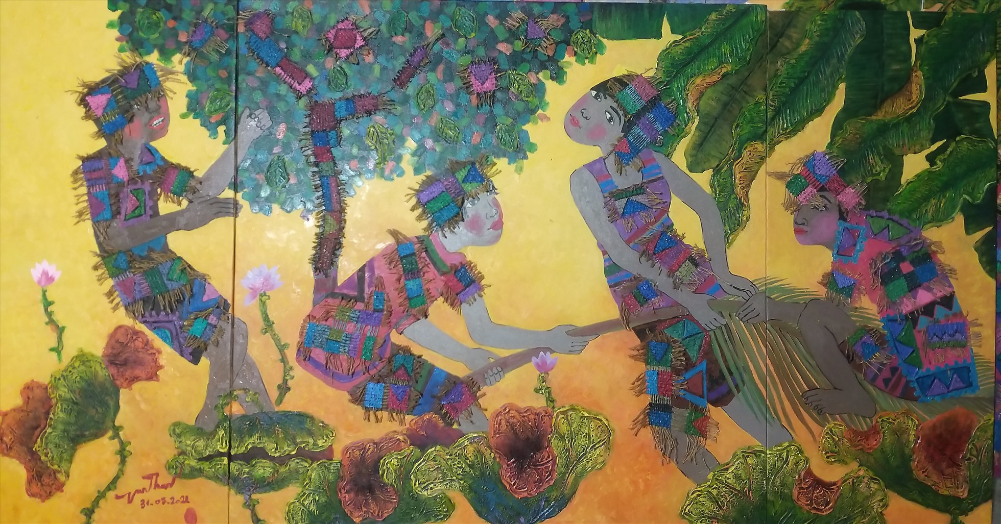 Một số sản phẩm triển lãm.
