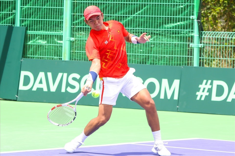 Lý Hoàng Nam vẫn để ngỏ khả năng trở lại tuyển quần vợt Việt Nam sau SEA Games 32. Ảnh: VTF