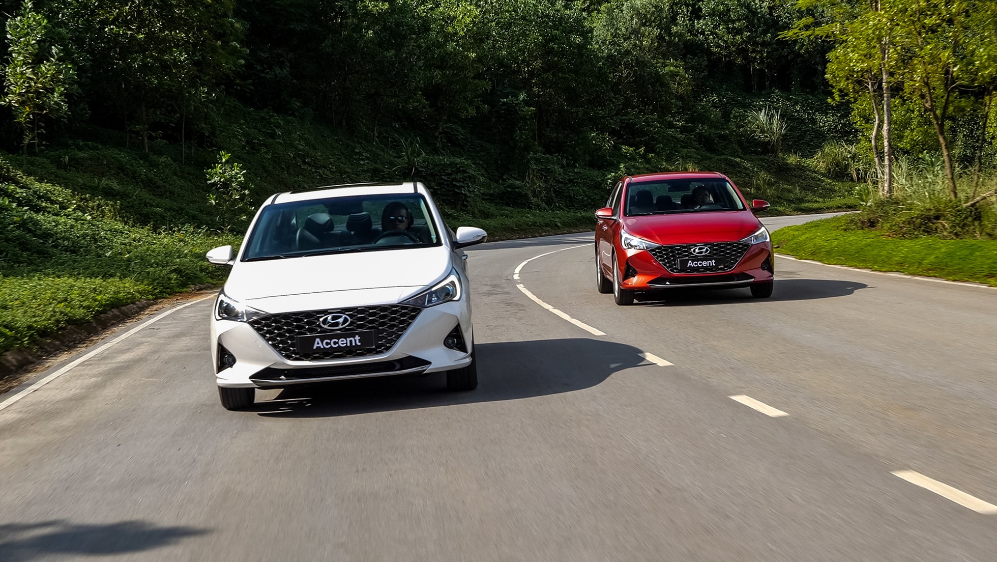 Tại Việt Nam, Hyundai Accent hiện được phân phối với 4 phiên bản, giá bán 426-542 triệu đồng. Ảnh: TC Motor.