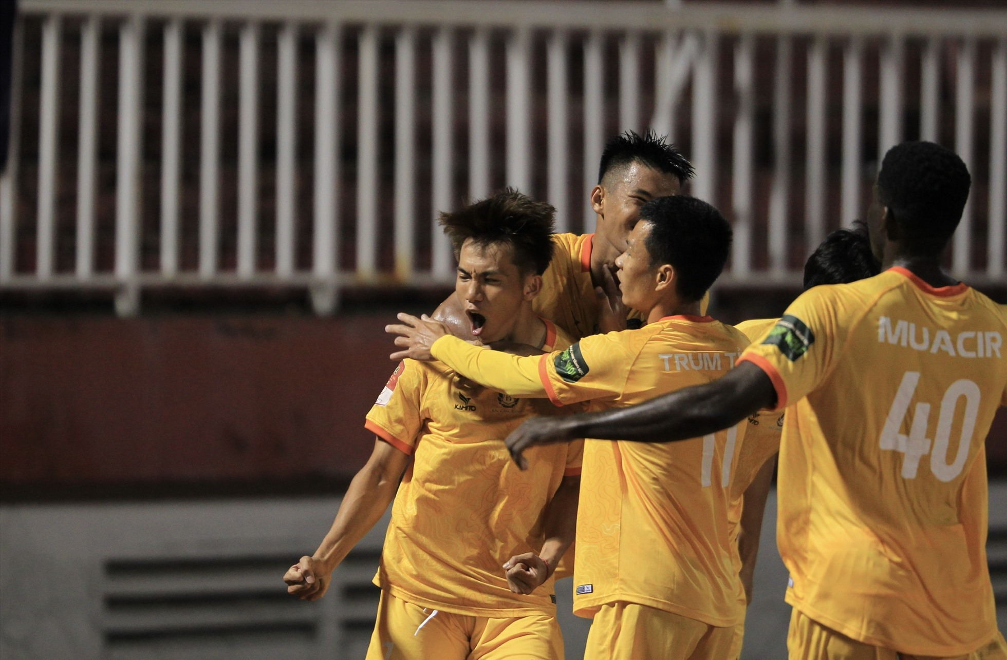 Khánh Hòa có trận thắng đầu tiên tại V.League 2023. Ảnh: An Phú