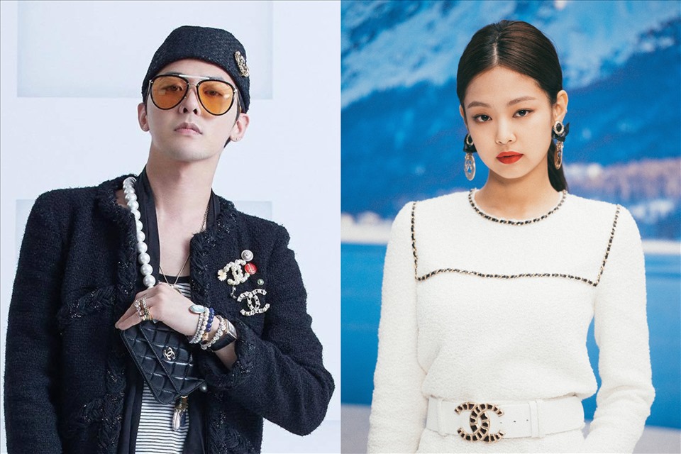 G-Dragon (Big Bang), Jennie (Blackpink) là những đại sứ thương hiệu nổi bật của Chanel tại Hàn Quốc. Ảnh: Yonhap